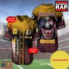 NFL Custom Name Number Metallica Band Washington Redskins Flag America Baseball Jersey Shirt