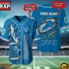 NFL Detroit Lions Team Logo Litmited Edition Baseball Jersey