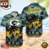 NFL Green Bay Packers Logo Team Aloha Hawaiian Shirt 3 NFL Green Bay Packers Logo Team Vintage Hawaiian Shirt