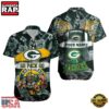 NFL Green Bay Packers Mascot Football Hawaiian Shirt