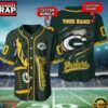 NFL Green Bay Packers Team Logo Litmited Edition Baseball Jersey