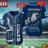 NFL Indianapolis Colts Team Logo Litmited Edition Baseball Jersey Shirt 3 NFL Indianapolis Colts Team Logo Litmited Edition Baseball Jersey