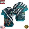 NFL Jacksonville Jaguars Football American Flag Mascot Custom Name Aloha Hawaiian Shirt 5 NFL Jacksonville Jaguars Football American Flag Mascot Custom Name Hawaiian Shirt