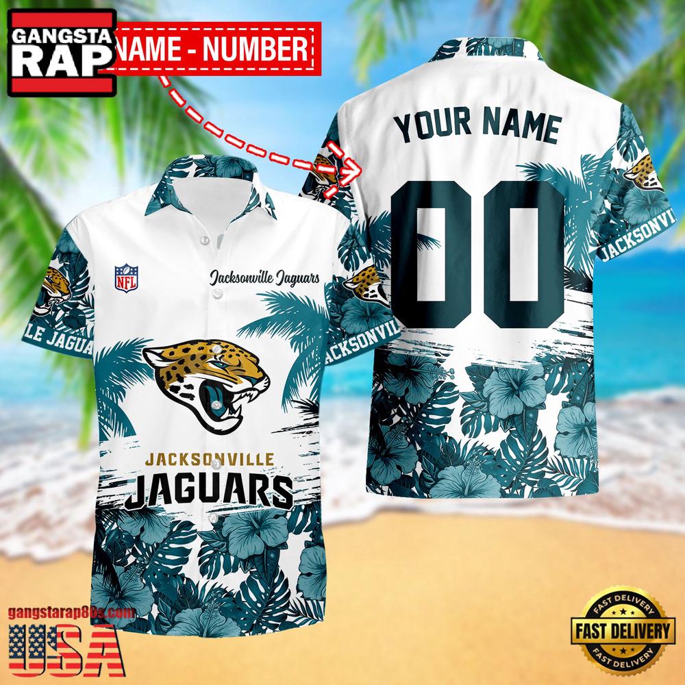 NFL Jacksonville Jaguars New Design 2025 Custom Name Number Hawaiian Shirt NFL Jacksonville Jaguars New Design 2025 Custom Name Number Hawaiian Shirt