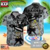 NFL Las Vegas Raiders Retro Custom Name Hawaiian Shirts