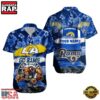 NFL Los Angeles Rams Mascot Football Aloha Hawaiian Shirt 3 NFL Los Angeles Rams Mascot Football Hawaiian Shirt