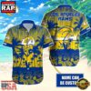 NFL Los Angeles Rams Vintage Style Custom Name Hawaiian Shirt