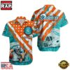 NFL Miami Dolphins Football American Flag Mascot Custom Name Aloha Hawaiian Shirt 3 NFL Miami Dolphins Football American Flag Mascot Custom Name Hawaiian Shirt