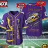 NFL Minnesota Vikings Team Logo Litmited Edition Baseball Jersey