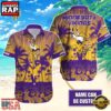 NFL Minnesota Vikings Vintage Style Custom Name Hawaiian Shirt