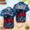 NFL New England Patriots Logo Team Aloha Hawaiian Shirt 3 NFL New England Patriots Logo Team Vintage Hawaiian Shirt