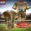 NFL New Orleans Saints Personalized Baseball Jersey, Football Team Design Jersey Shirt