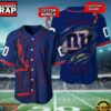 NFL New York Giants Team Logo Litmited Edition Baseball Jersey Shirt 3 NFL New York Giants Team Logo Litmited Edition Baseball Jersey