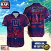 NFL New York Giants Vintage Style Custom Name Aloha Hawaiian Shirt 3 NFL New York Giants Vintage Style Custom Name Hawaiian Shirt