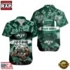 NFL New York Jets Mascot Football Hawaiian Shirt