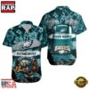 NFL Philadelphia Eagles Mascot Football Hawaiian Shirt