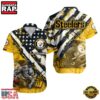 NFL Pittsburgh Steelers Football American Flag Mascot Custom Name Aloha Hawaiian Shirt 5 NFL Pittsburgh Steelers Football American Flag Mascot Custom Name Hawaiian Shirt