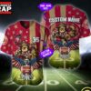 NFL San Francisco 49ers Eagle US Flag x Veterans Custom Name Number Baseball Jersey Shirt 3 NFL San Francisco 49ers Eagle US Flag x Veterans Custom Baseball Jersey