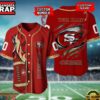 NFL San Francisco 49ers Team Logo Litmited Edition Baseball Jersey Shirt 2 NFL San Francisco 49ers Team Logo Litmited Edition Baseball Jersey