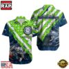 NFL Seattle Seahawks Football American Flag Mascot Custom Name Aloha Hawaiian Shirt 4 NFL Seattle Seahawks Football American Flag Mascot Custom Name Hawaiian Shirt