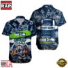 NFL Seattle Seahawks Mascot Football Hawaiian Shirt