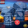 NFL Tennessee Titans Personalized American Flag Baseball Jersey