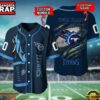 NFL Tennessee Titans Team Logo Litmited Edition Baseball Jersey