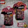NFL Washington Commanders Warrior Mascot Custom Name Aloha Hawaiian Shirt 2 NFL Washington Commanders Warrior Mascot Custom Name Hawaiian Shirt