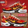 NHL Custom Name Calgary Flames New Design Air Max Plus Shoes Running Sneakers 3 NHL Calgary Flames Hockey Logo Custom Name Air Max Plus Shoes