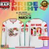 NHL Custom Name Number Calgary Flames Pride Night 2025 Jersey