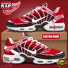 NHL Detroit Red Wings Hockey Logo Custom Name Air Max Plus Shoes