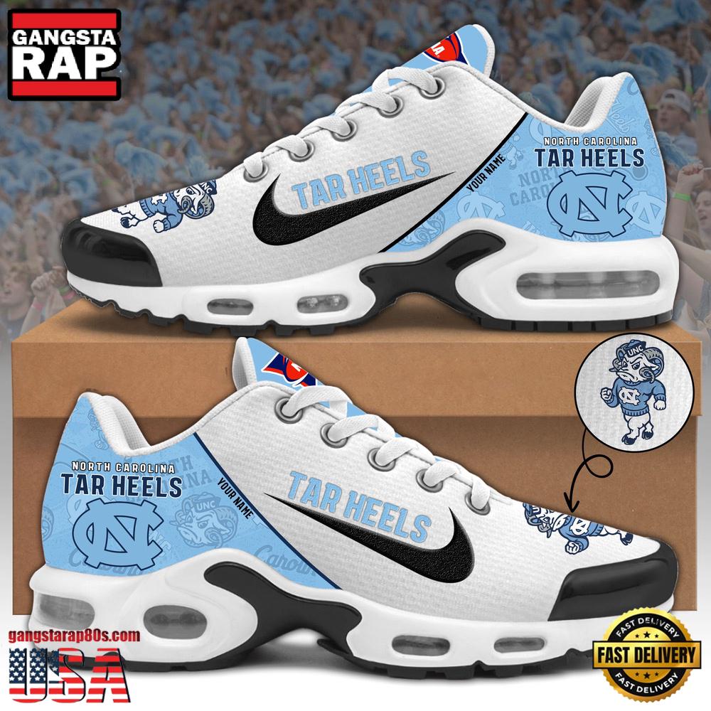 North Carolina Tar Heels Football Mascot Symbol Custom Air Max Plus Shoes
