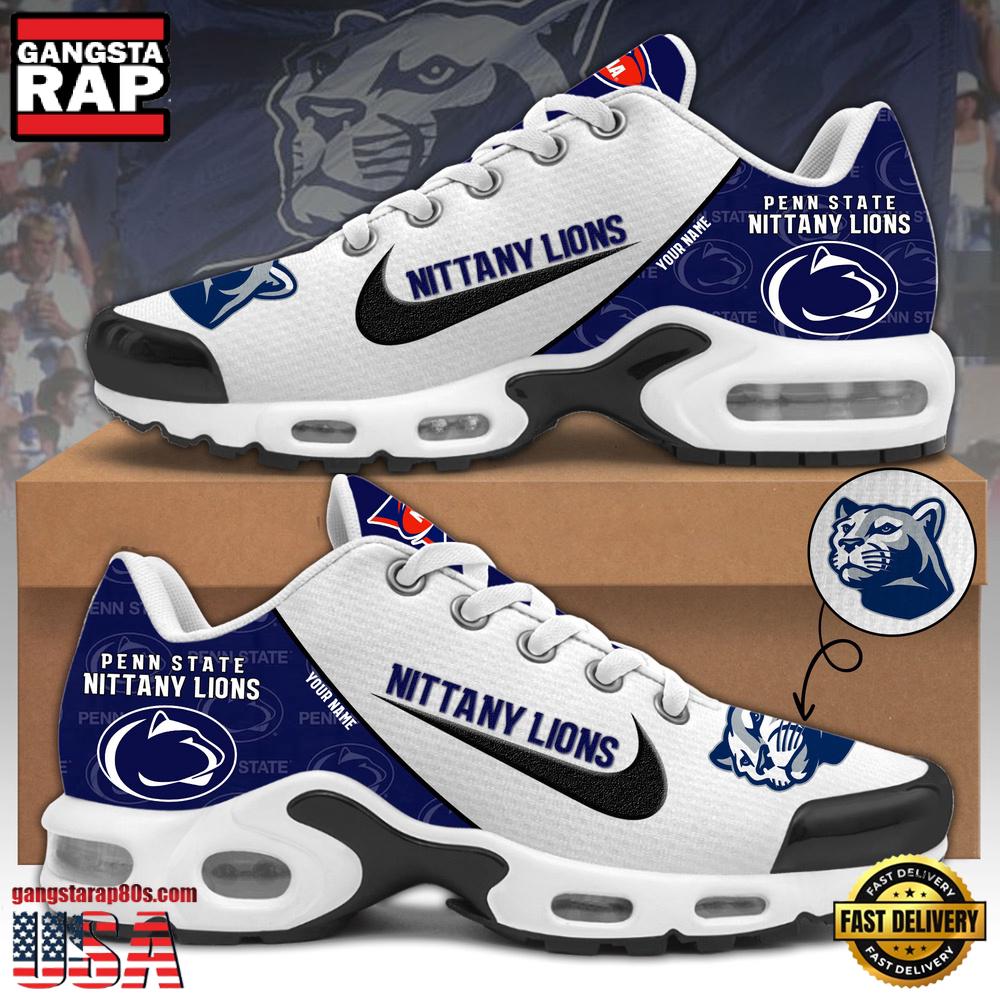 Penn State Nittany Lions Football Mascot Symbol Custom Air Max Plus Shoes