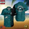 NFL Philadelphia Eagles Logo Team Custom Name New Design Hawaiian Shirt 2 Philadelphia Eagles NFL Logo Pattern Custom Hawaiian Shirt