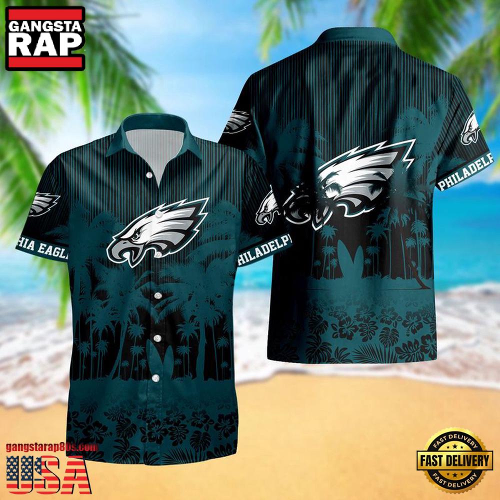 NFL Philadelphia Eagles New Design Aloha Hawaii Shirt NFL Philadelphia Eagles New Design Aloha Hawaii Shirt