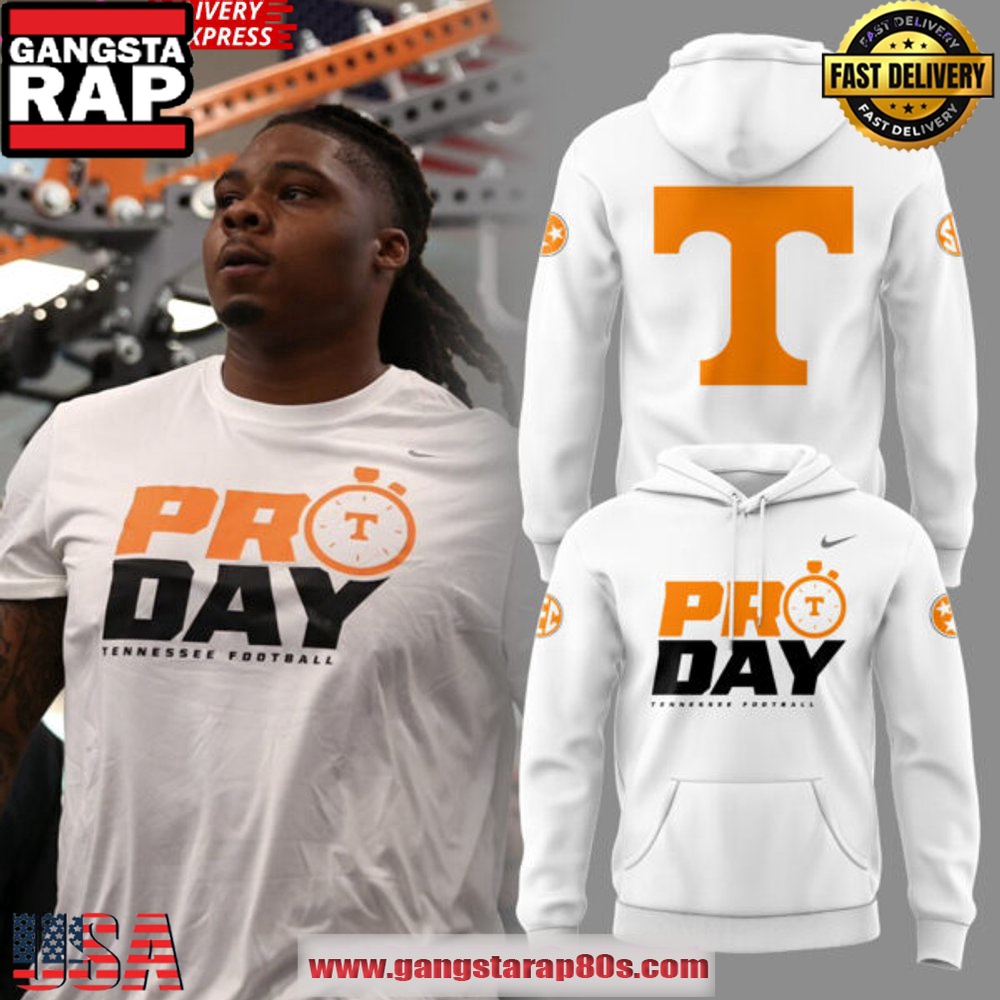 Pro Day Tennessee Football Special All Over Print Hoodie Pro Day Tennessee Football Special All Over Print Hoodie