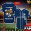 Seattle Mariners Baseball Jersey MLB Custom Name Number