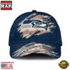 NFL Seattle Seahawks American Flag Baseball Cap Snapback Hats 3 Seattle Seahawks American Flag Baseball Cap