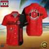 Tampa Bay Buccaneers NFL Logo Pattern Custom Hawaiian Shirt