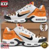 NCAA Custom Name Texas Longhorns Football Mascot Symbol Air Max Plus Shoes Running Sneakers 2 Texas Longhorns Football Mascot Symbol Custom Air Max Plus Shoes