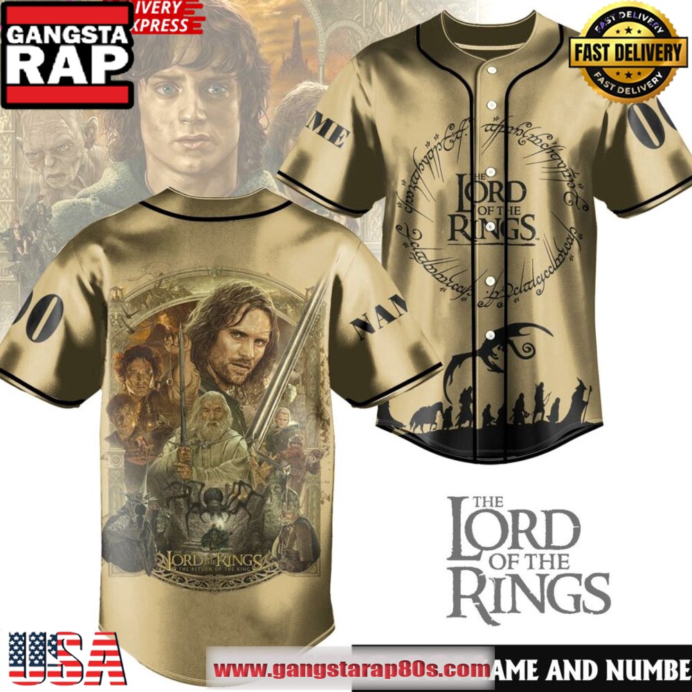 The Lord of the Rings Special Edition Baseball Jersey