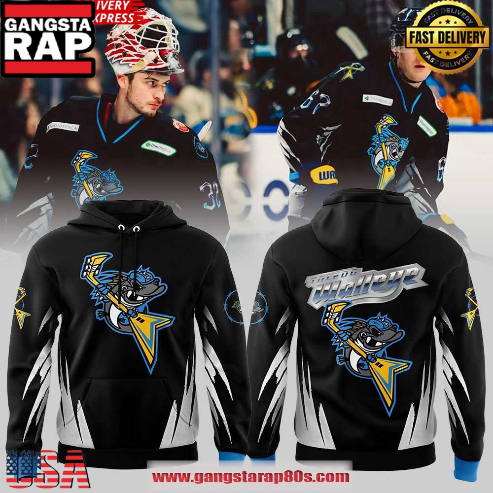 Toledo Walleye Rock The Rink Night 2025 All Over Print Hoodie Toledo Walleye Rock The Rink Night 2025 All Over Print Hoodie