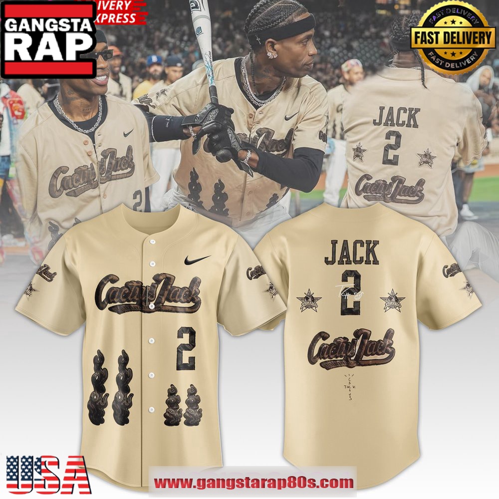 Travis Scott Cactus Jack Signature Limited Baseball Jersey Shirt Travis Scott Cactus Jack Signature Limited Baseball Jersey Shirt