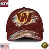 NFL Washington Commanders American Flag Baseball Cap Snapback Hats 2 Washington Commanders American Flag Baseball Cap