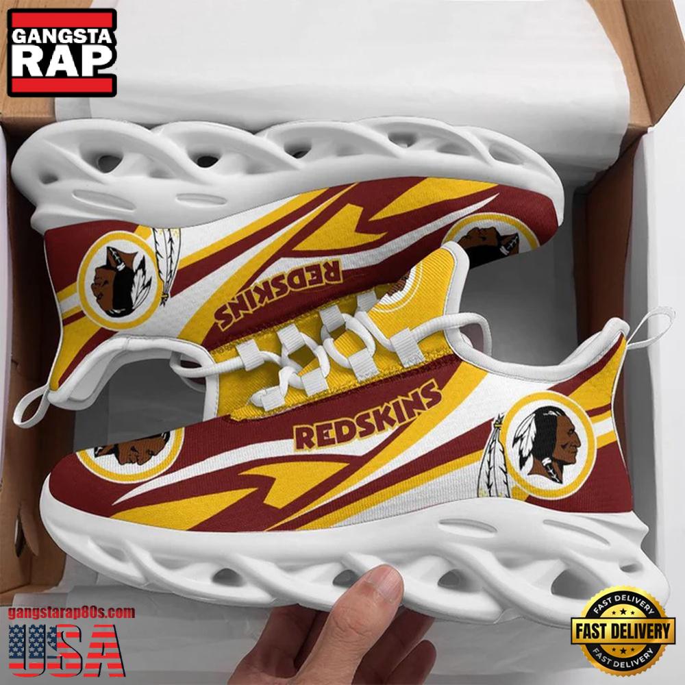 NFL Washington Redskins Max Soul Shoes Running Sneakers New Designer NFL Washington Redskins Max Soul Shoes Running Sneakers New Designer