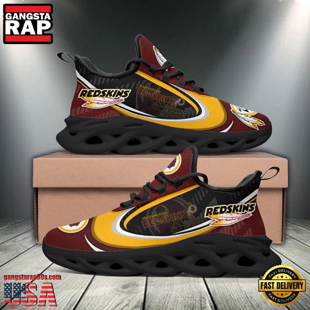 NFL Washington Redskins Max Soul Shoes Running Sneakers New Designer NFL Washington Redskins Max Soul Shoes Running Sneakers New Designer