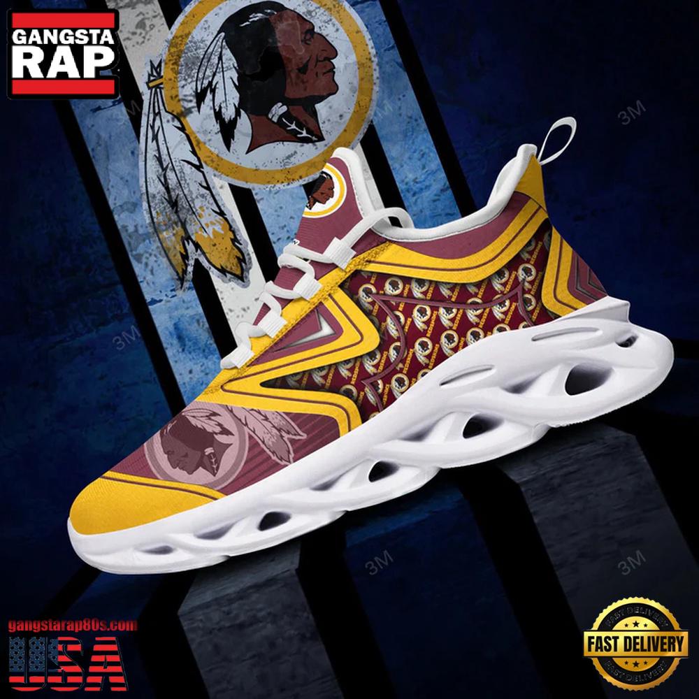 NFL Washington Redskins Team Max Soul Shoes Running Sneakers New Designer NFL Washington Redskins Team Max Soul Shoes Running Sneakers New Designer