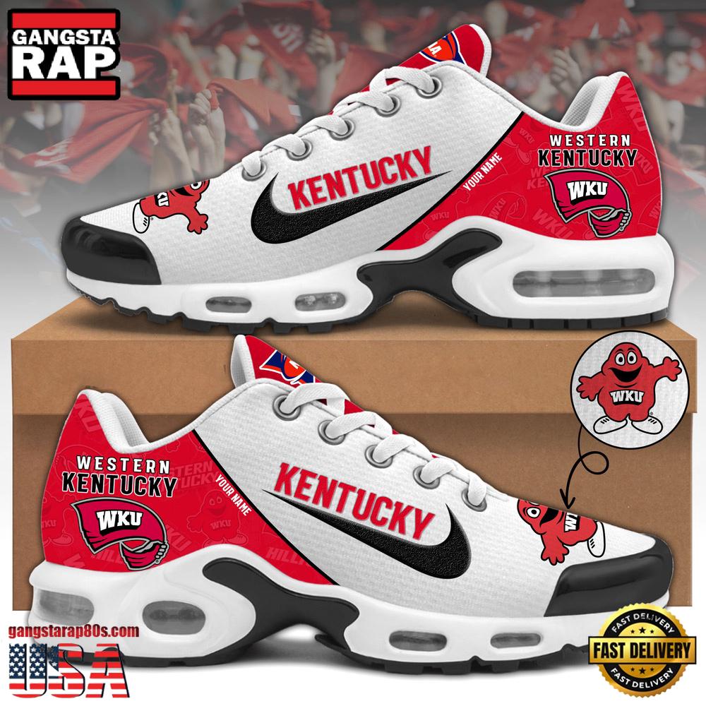 Western Kentucky Football Mascot Symbol Custom Air Max Plus Shoes