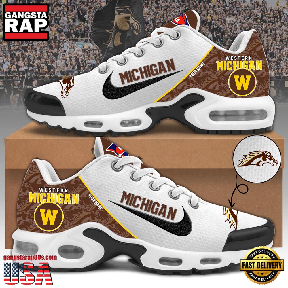Western Michigan Football Mascot Symbol Custom Air Max Plus Shoes