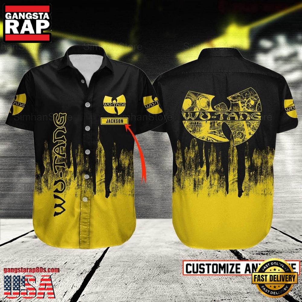 Wu-Tang Clan Hip Hop Custom New Design Hawaiian Shirt Wu-Tang Clan Hip Hop Custom New Design Hawaiian Shirt